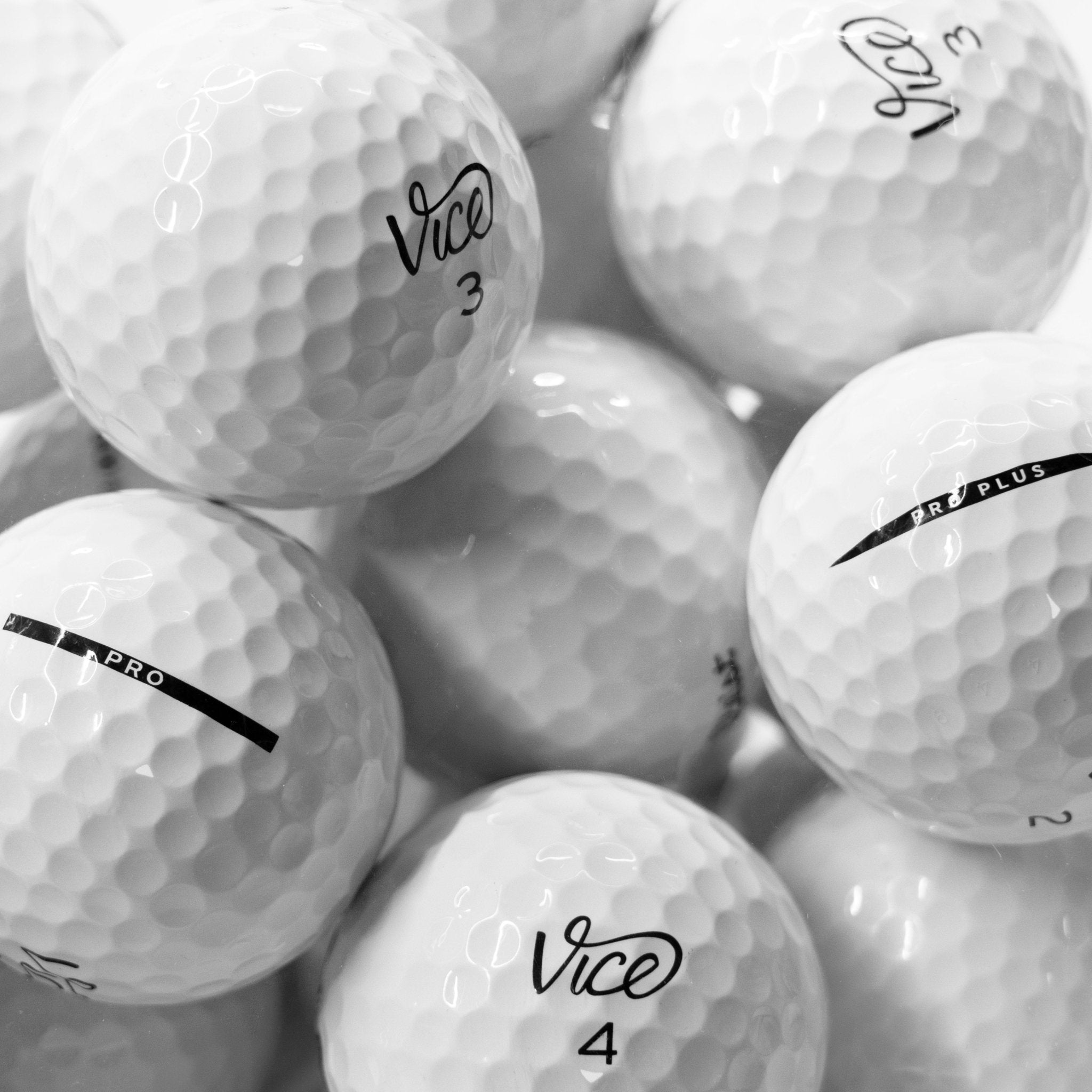 25 balles de golf d'occasion - VICE Pro - Qualité AAA - Horslimits - balles de golf