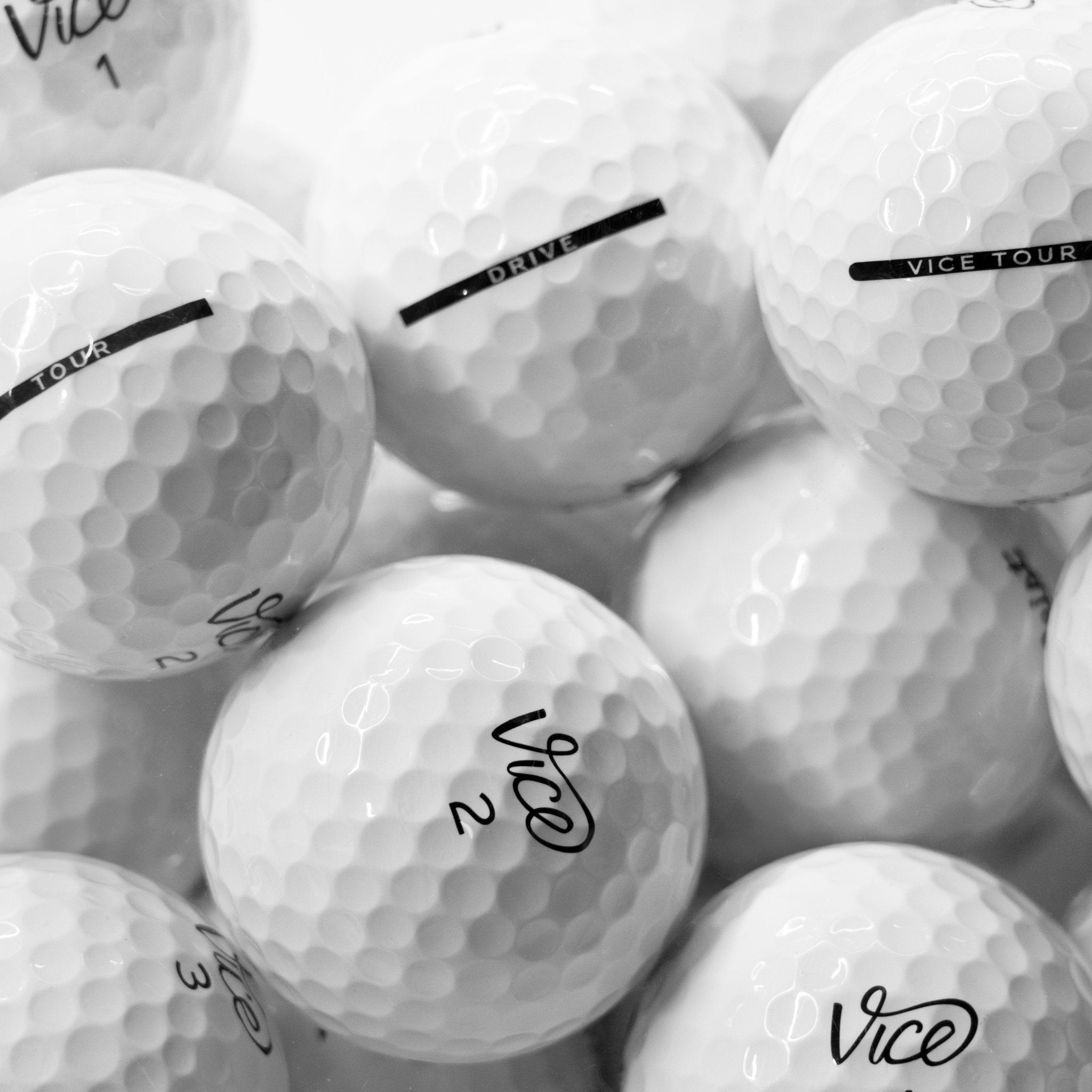 25 balles de golf d'occasion - VICE - Qualité AAAA - Horslimits - balles de golf
