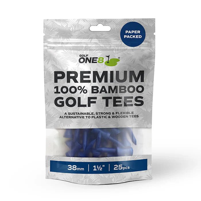 25 Tees Bamboo Golf 8 – 38mm 2 3/4 Bleu - Horslimits - balles de golf