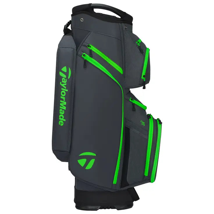 Sac de Golf Taylormade Chariot Pro Cart Gris - Vert fluo