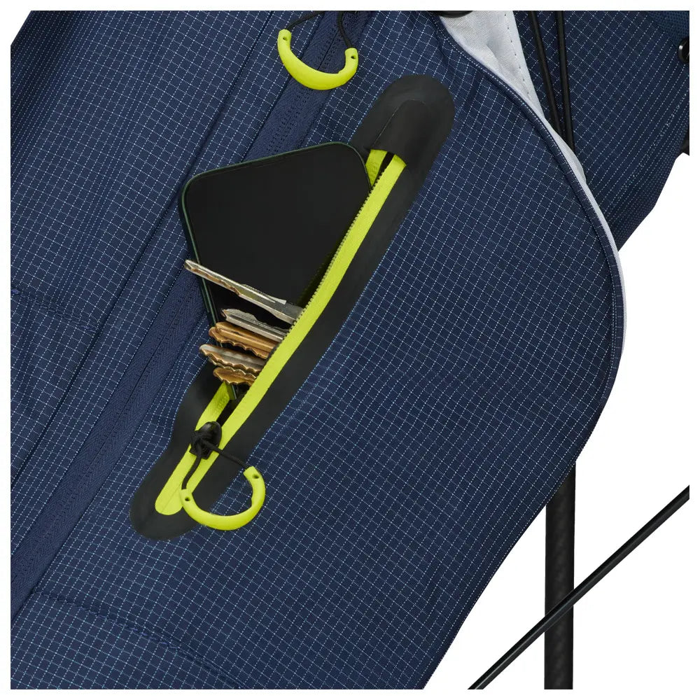 Sac de Golf Taylormade trepied  Flextech Superlite Bleu marine - Jaune
