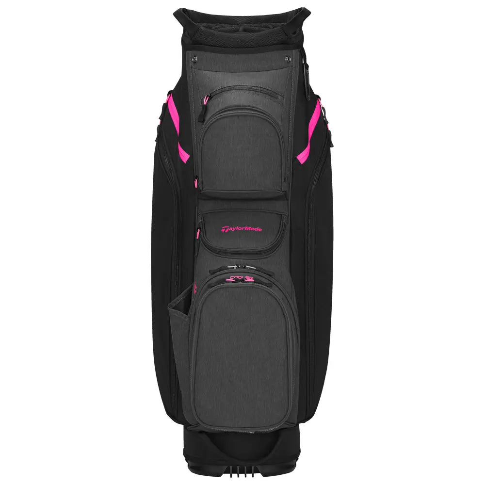 Sac de Golf Taylormade Chariot Pro Cart Noir - Gris - Rose