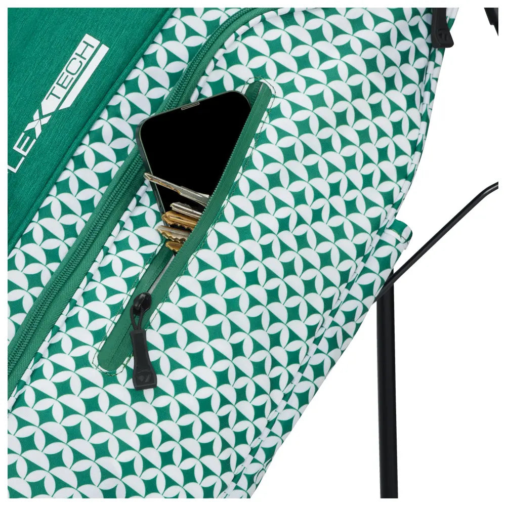Sac de Golf Taylormade Trepied Flextech Heritage Icon Green