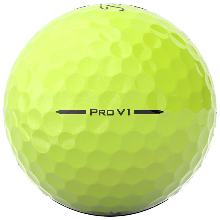 Balles de golf d'occasion Titleist Pro V1 Jaunes