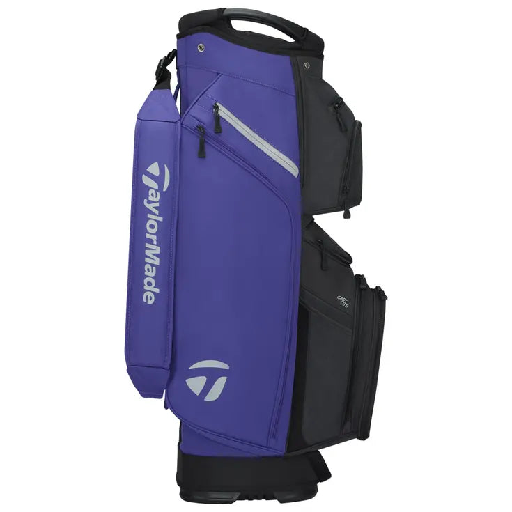 Sac de Golf Taylormade Chariot Pro Cart Noir / Violet