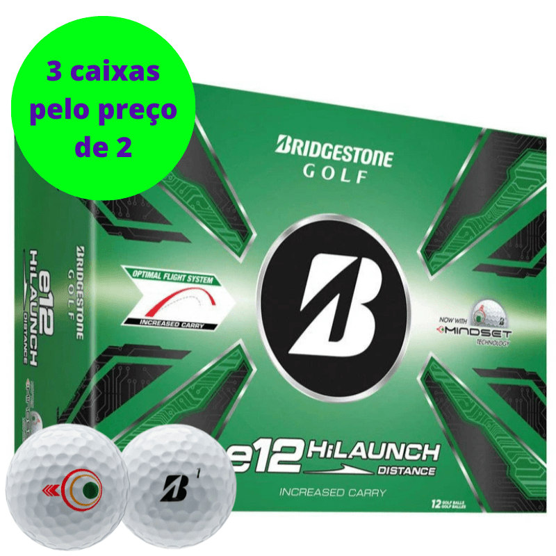 Balles de golf Bridgestone - E12 high launch x12 Blanc - Horslimits - balles de golf