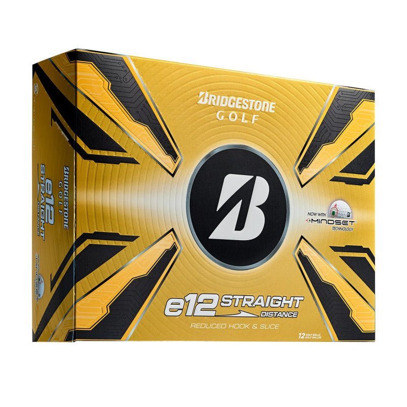 Balles de golf Bridgestone - E12 Straight x12 Blanc PT - Horslimits - balles de golf