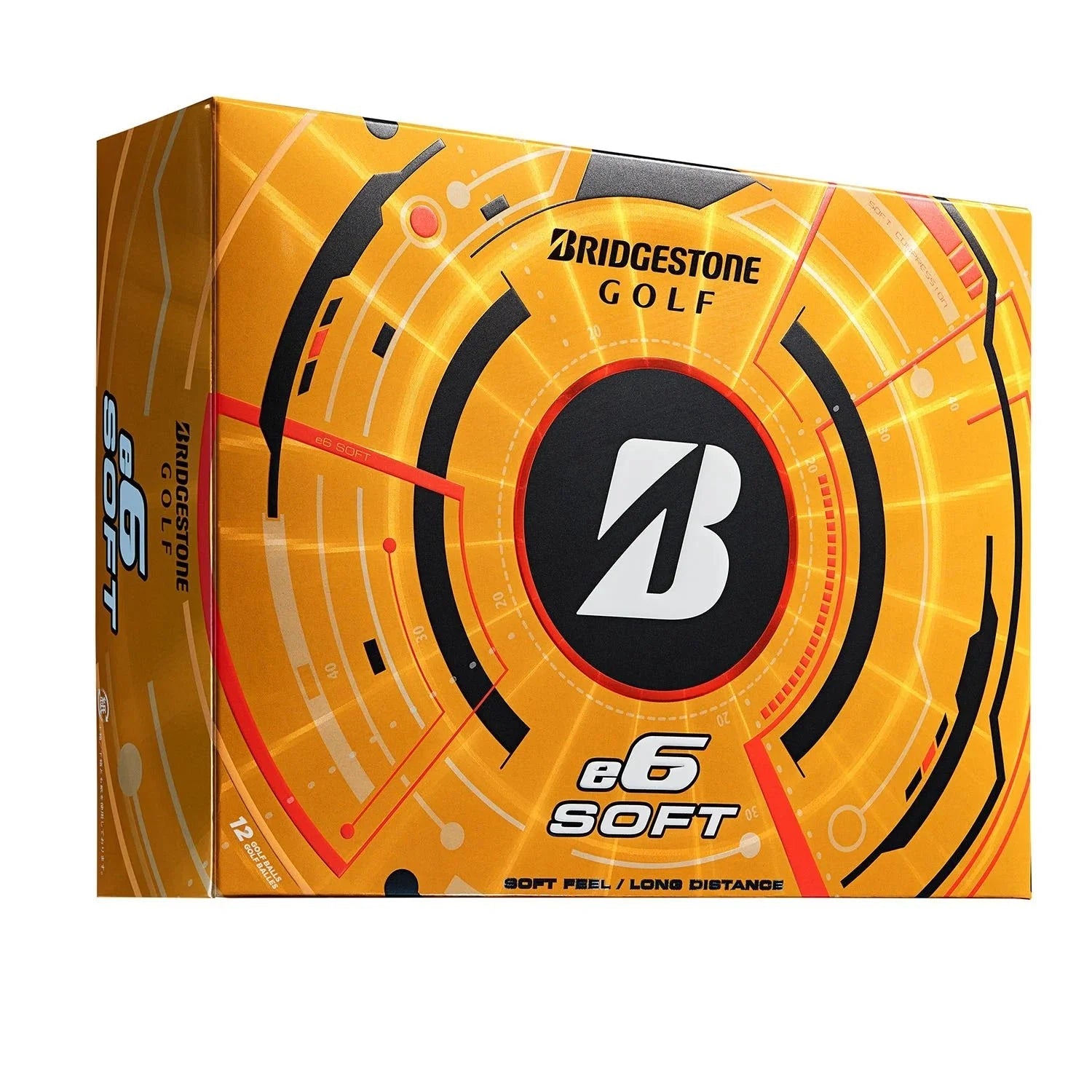 Balles de golf Bridgestone - E6 Soft x12 Blanc PT - Horslimits - balles de golf