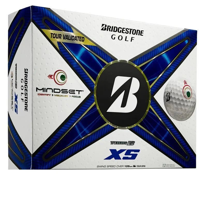 Balles de golf Bridgestone - Tour B XS MindSet x12 Blanc PT - Horslimits - balles de golf