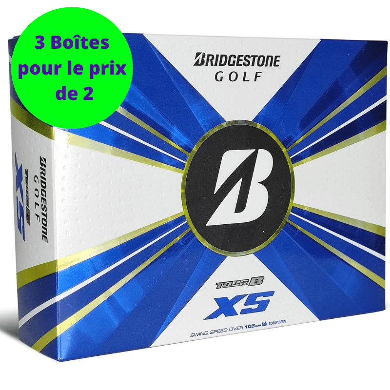 Balles de golf Bridgestone - Tour B XS x12 Blanc - Horslimits - balles de golf