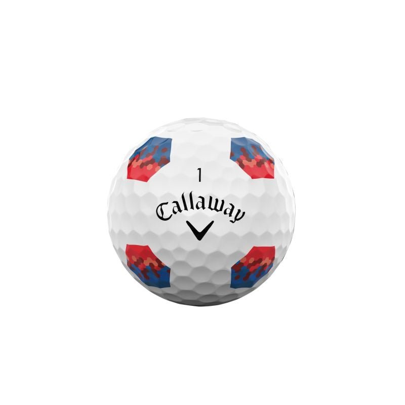Balles de golf Callaway Chrome Soft - TruTrack Blue/Red - Horslimits - balles de golf
