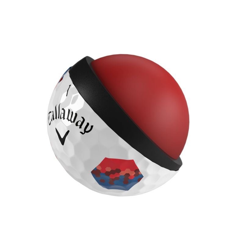 Balles de golf Callaway Chrome Soft - TruTrack Blue/Red - Horslimits - balles de golf