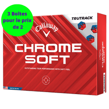 Charger l&#39;image dans la galerie, Balles de golf Callaway - Chrome Soft TruTrack x12 Blanc - Horslimits - balles de golf
