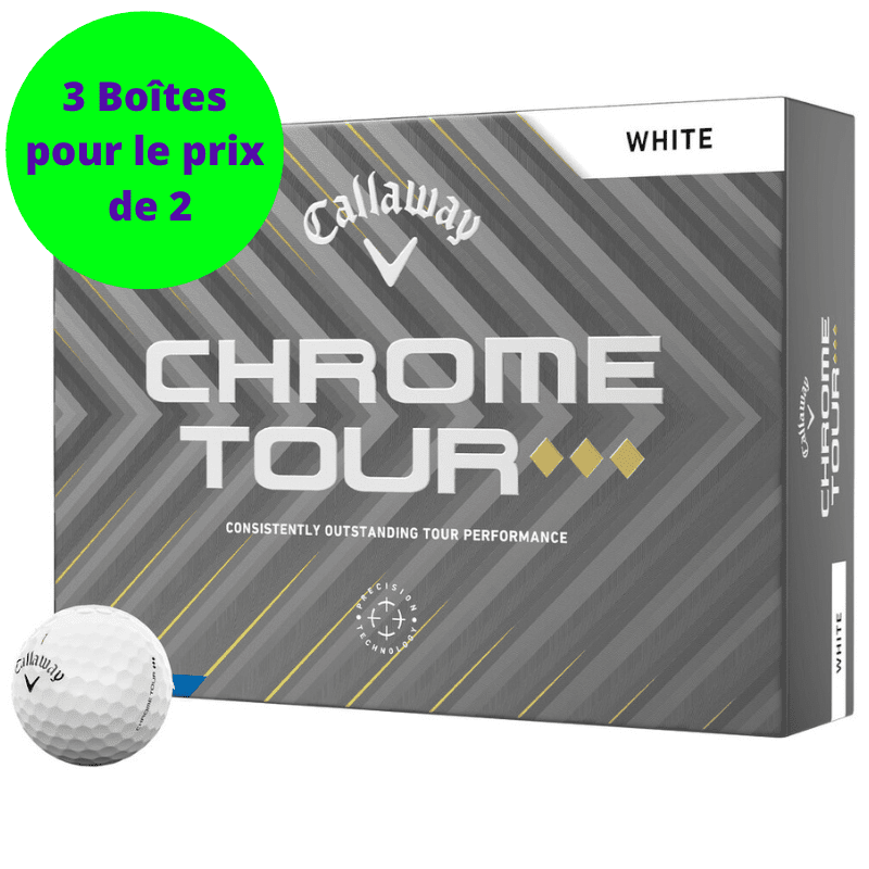 Balles de golf Callaway - Chrome Tour Triple Diamond - Horslimits - balles de golf