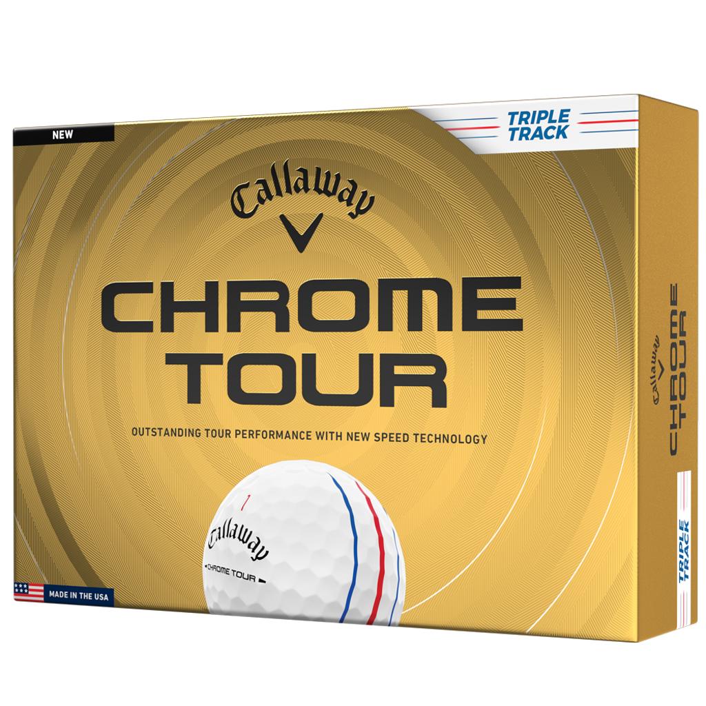 Balles de golf Callaway - Chrome Tour Triple Track Blanc - Horslimits - balles de golf