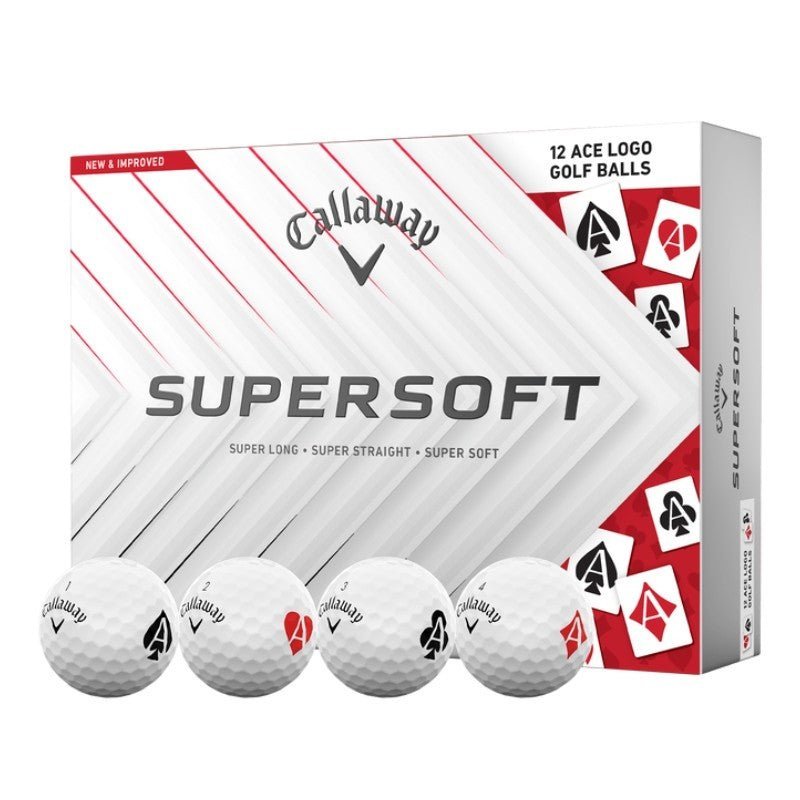 Balles de golf Callaway - Supersoft Ace x12 PT - Horslimits - balles de golf
