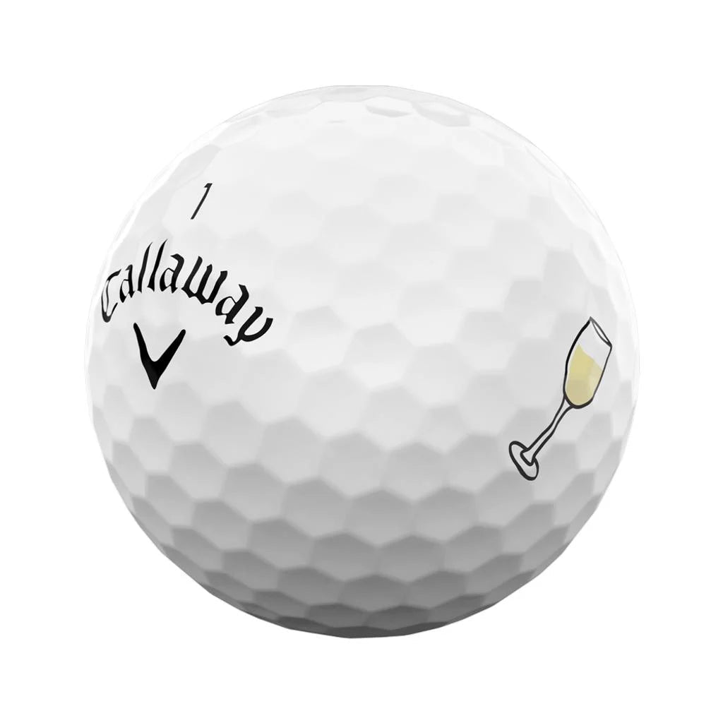Balles de golf Callaway - Supersoft CHEERS x12 Blanc - Horslimits - balles de golf