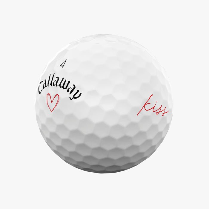 Balles de golf Callaway - Supersoft LOVE x12 Blanc - Horslimits - balles de golf