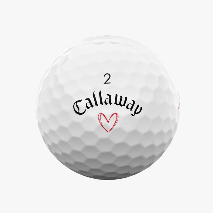 Balles de golf Callaway - Supersoft LOVE x12 Blanc - Horslimits - balles de golf