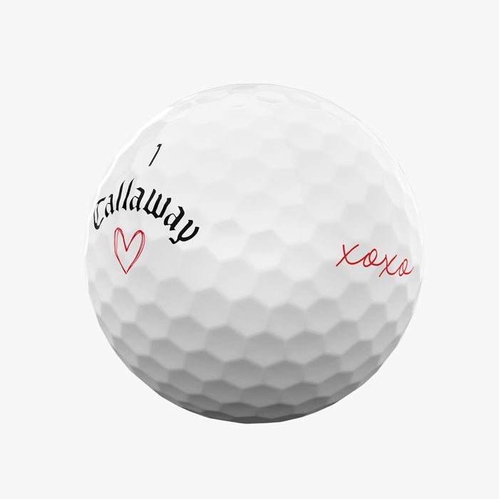 Balles de golf Callaway - Supersoft LOVE x12 Blanc - Horslimits - balles de golf