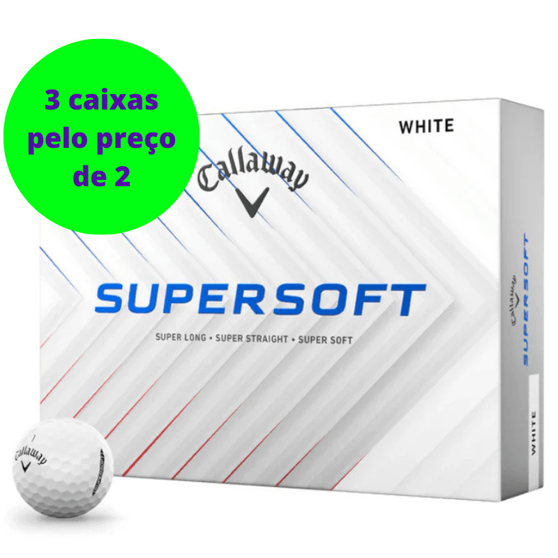Balles de golf Callaway - Supersoft x12 Blanc - Horslimits - balles de golf