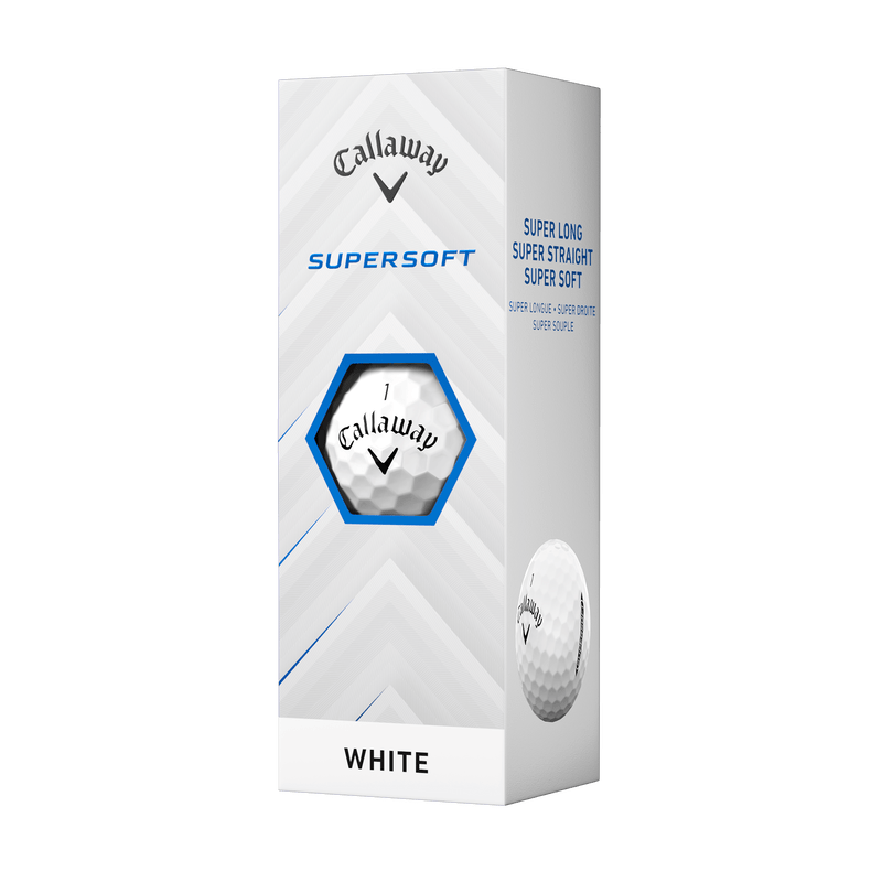 Balles de golf Callaway - Supersoft x12 Blanc PT - Horslimits - balles de golf