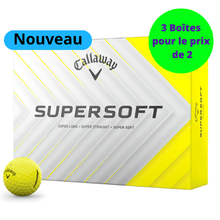 Charger l&#39;image dans la galerie, Balles de golf Callaway - Supersoft x12 Jaune - Horslimits - balles de golf
