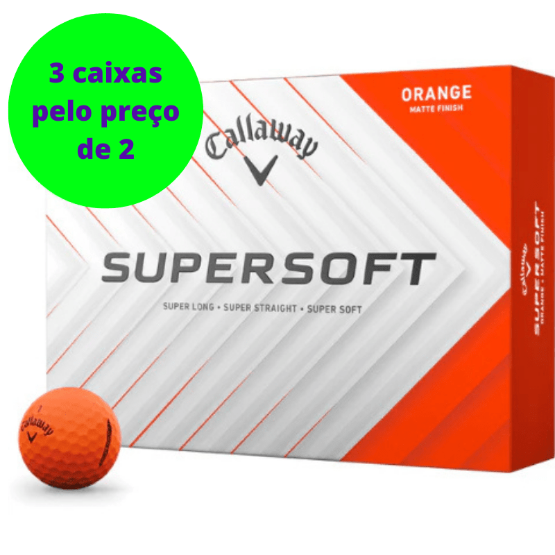 Balles de golf Callaway - Supersoft x12 Orange - Horslimits - balles de golf