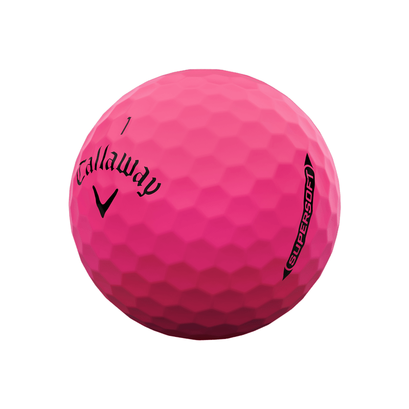 Balles de golf Callaway - Supersoft x12 Rose PT - Horslimits - balles de golf