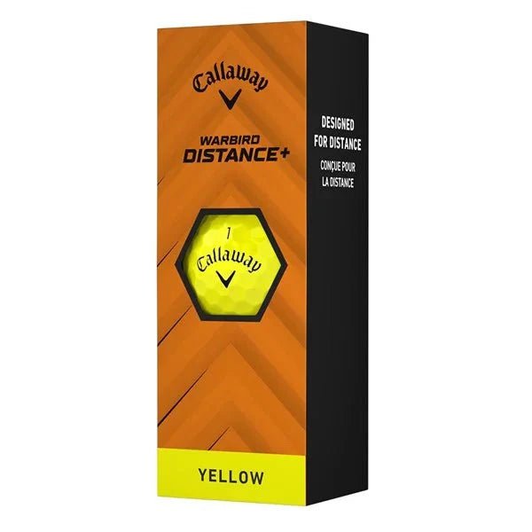 Balles de golf Callaway - Warbird x12 Jaune PT - Horslimits - balles de golf