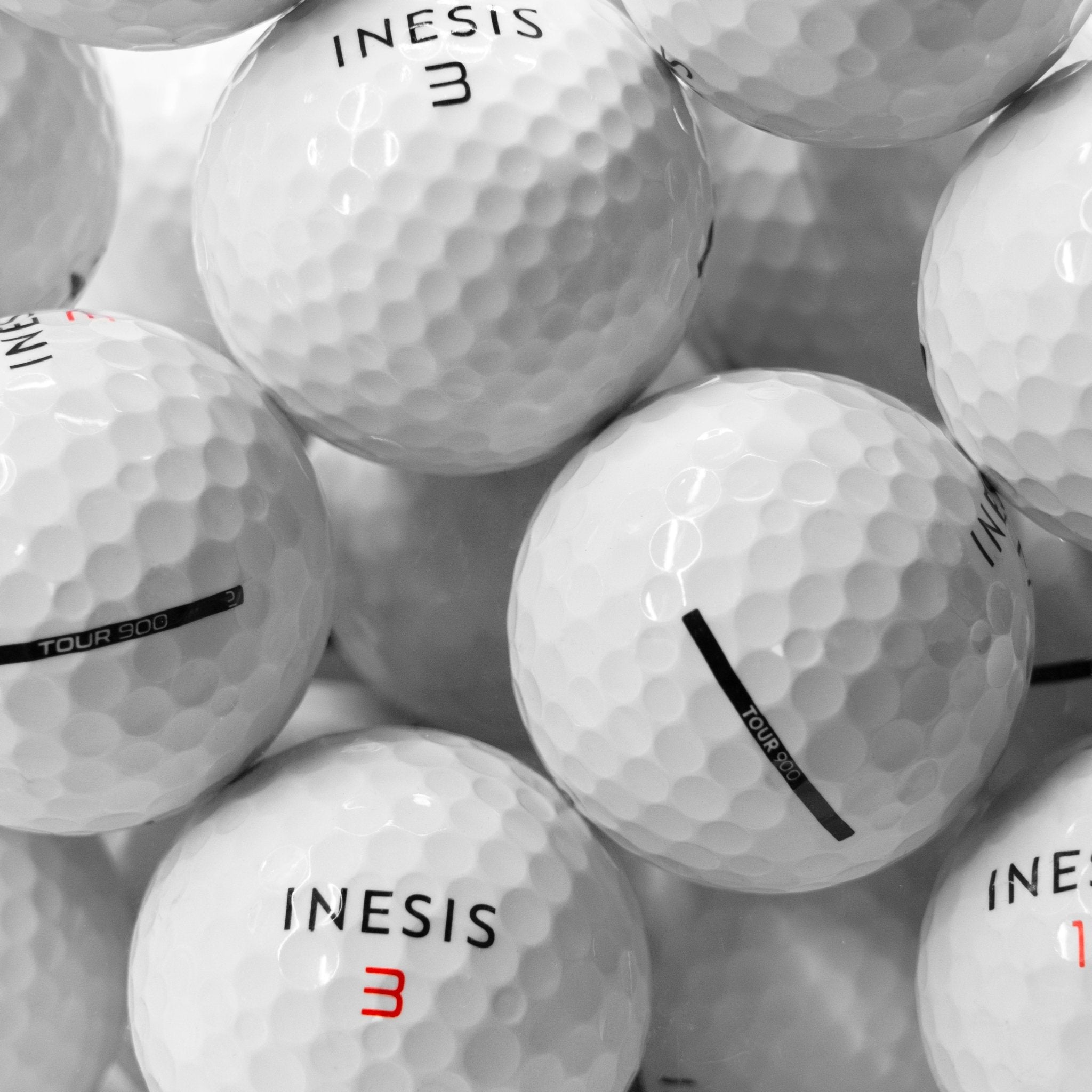 Balles de golf d'occasion - Inesis Tour 900 - Horslimits - balles de golf