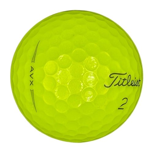 Balles de golf d'occasion - Titleist AVX Jaune - Horslimits - balles de golf