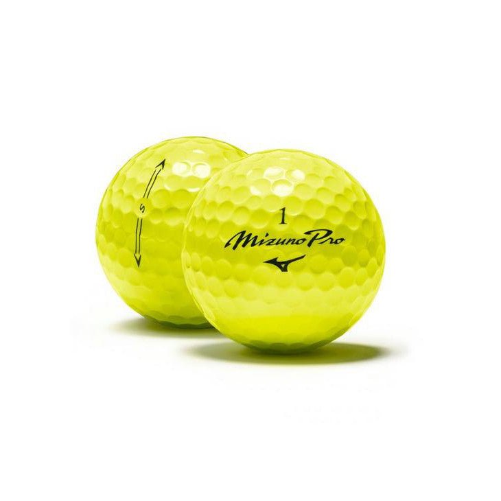 Balles de golf Mizuno - Pro S jaune x12 - Horslimits - balles de golf