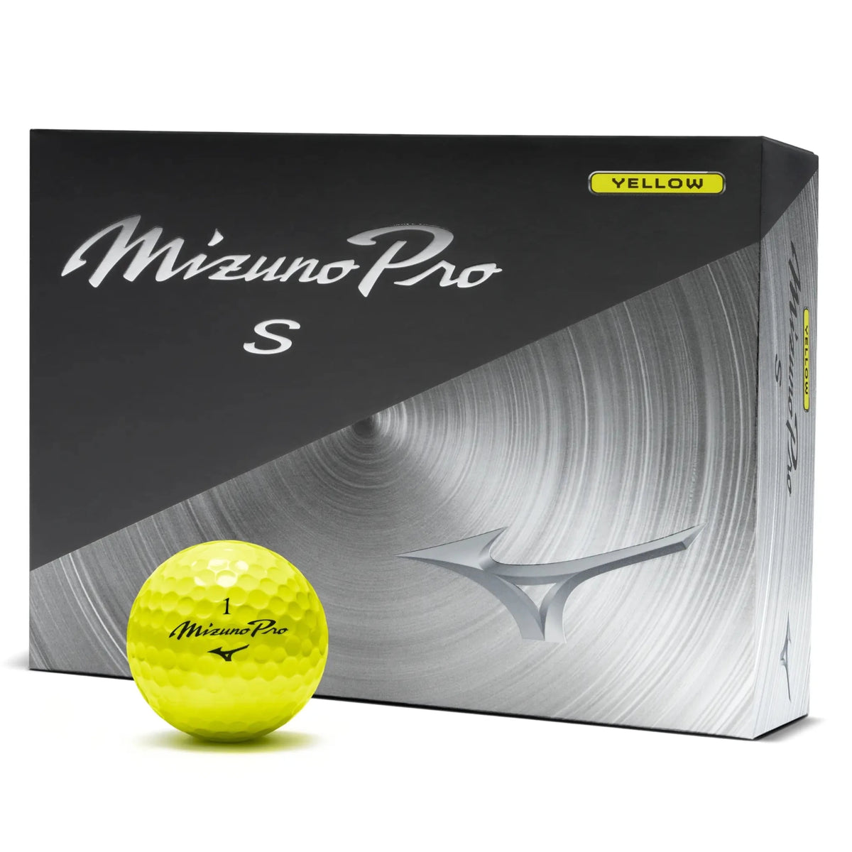 Balles de golf Mizuno - Pro S jaune x12 - Horslimits - balles de golf