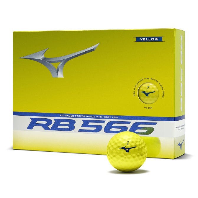 Balles de golf Mizuno - RB 566 - Jaunes - Horslimits - balles de golf