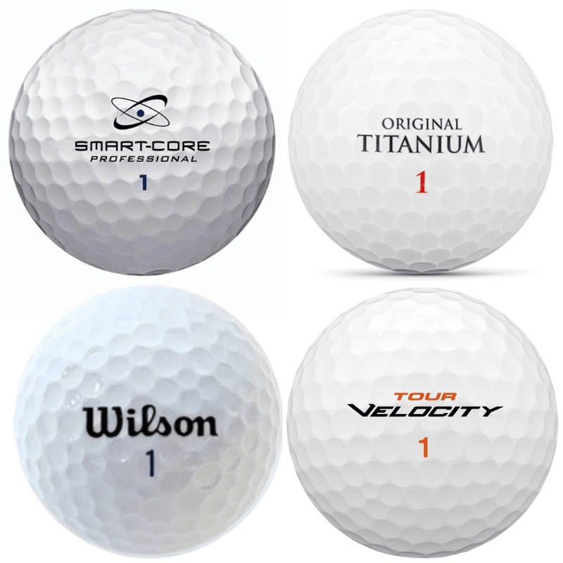 Balles de golf occasion Mix Wilson - Horslimits - balles de golf