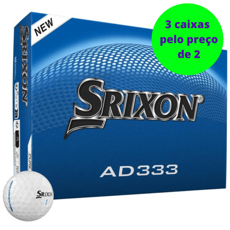 Balles de golf Srixon - AD 333 - x12 Blanc - Horslimits - balles de golf