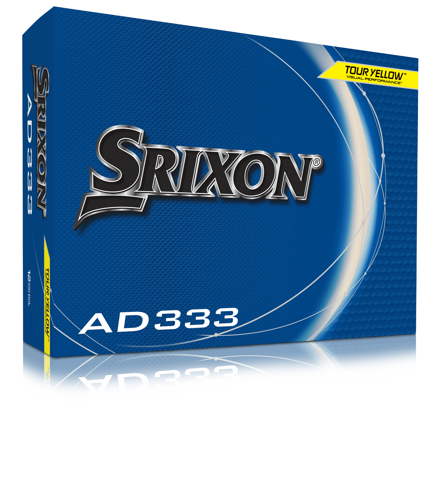 Balles de golf Srixon - AD 333 - x12 jaune - Horslimits - balles de golf