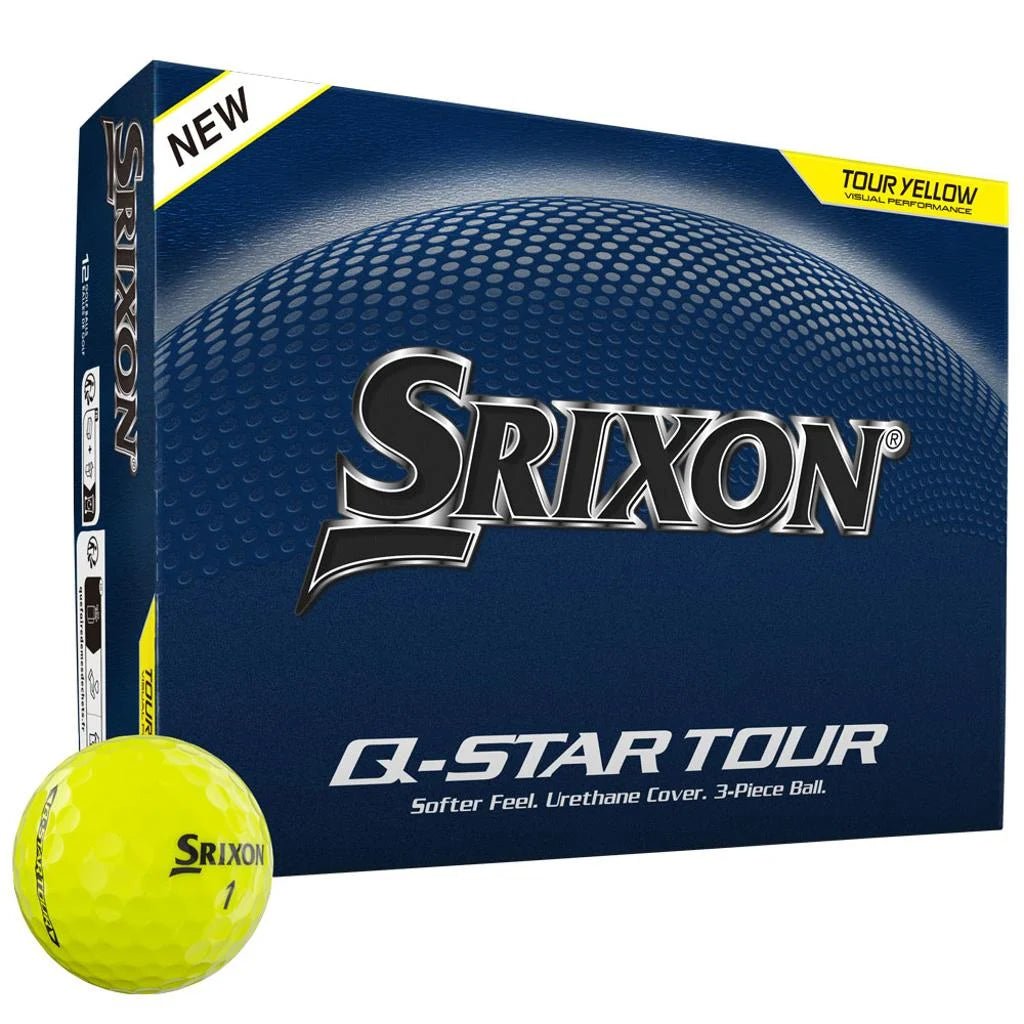 Balles de golf Srixon - Q - Star Tour - x12 Jaune - Horslimits - balles de golf