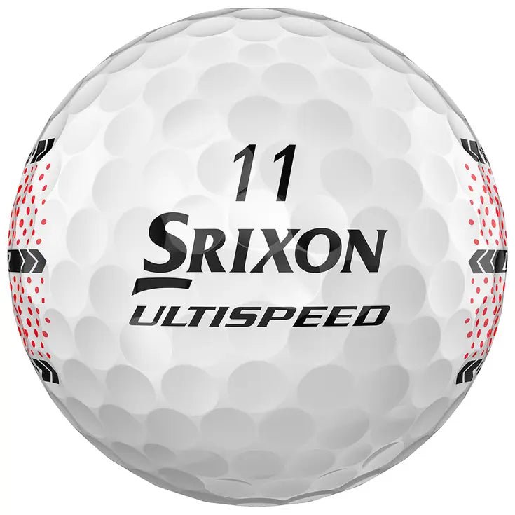 Balles de golf Srixon - Q - Star Ultispeed Trackline x12 Blanc - Horslimits - balles de golf