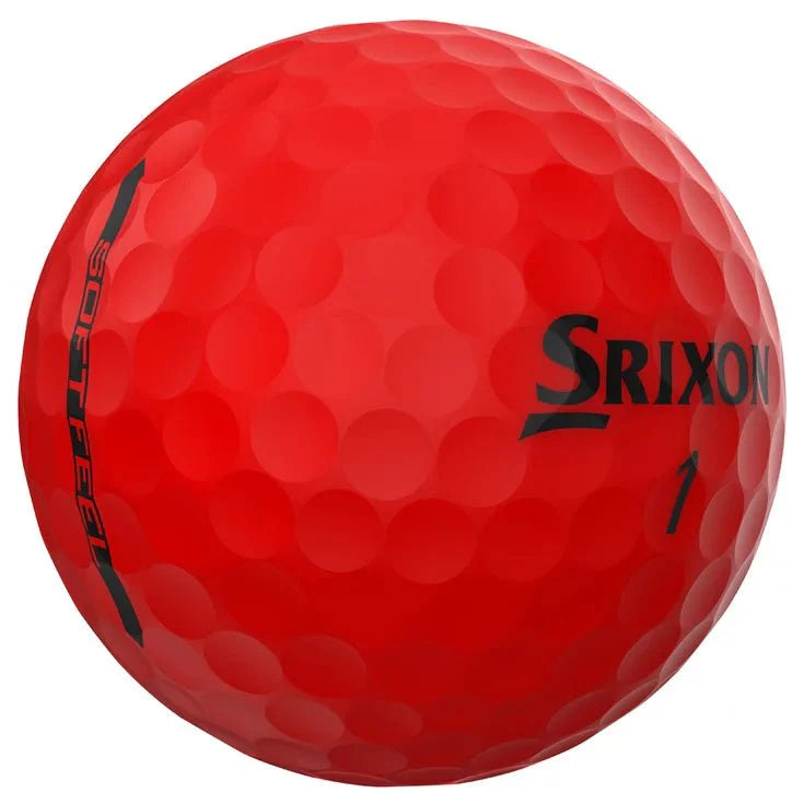 Balles de golf Srixon - Soft Feel Brite Mate x12 Rouge - Horslimits - balles de golf