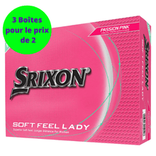 Charger l&#39;image dans la galerie, Balles de golf Srixon - Soft Feel Lady - x12 - Horslimits - balles de golf
