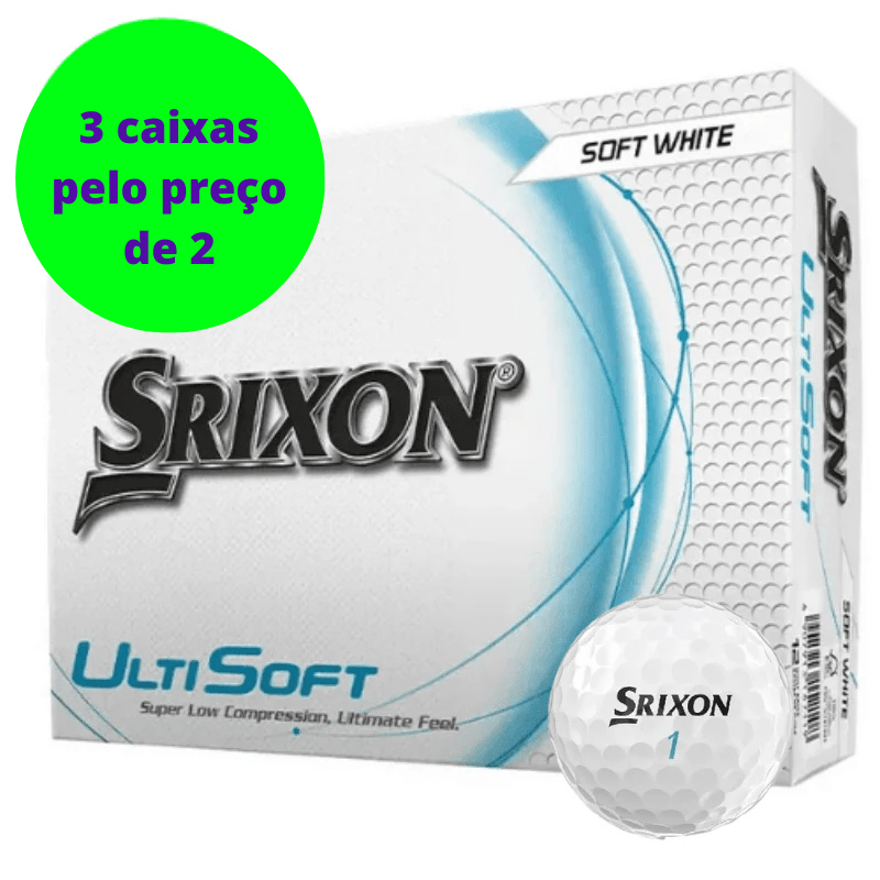 Balles de golf Srixon - Ulti Soft - x12 Blanc - Horslimits - balles de golf