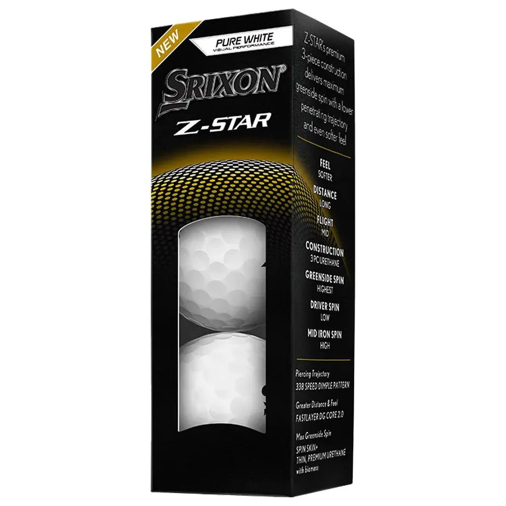 Balles de golf Srixon - Z - Star x12 Blanc PT - Horslimits - balles de golf
