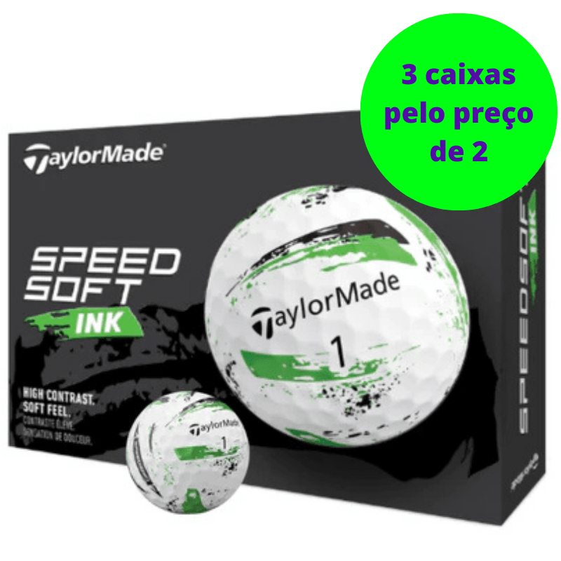 Balles de golf Taylormade - Speed soft Ink x12 Vert - Horslimits - balles de golf