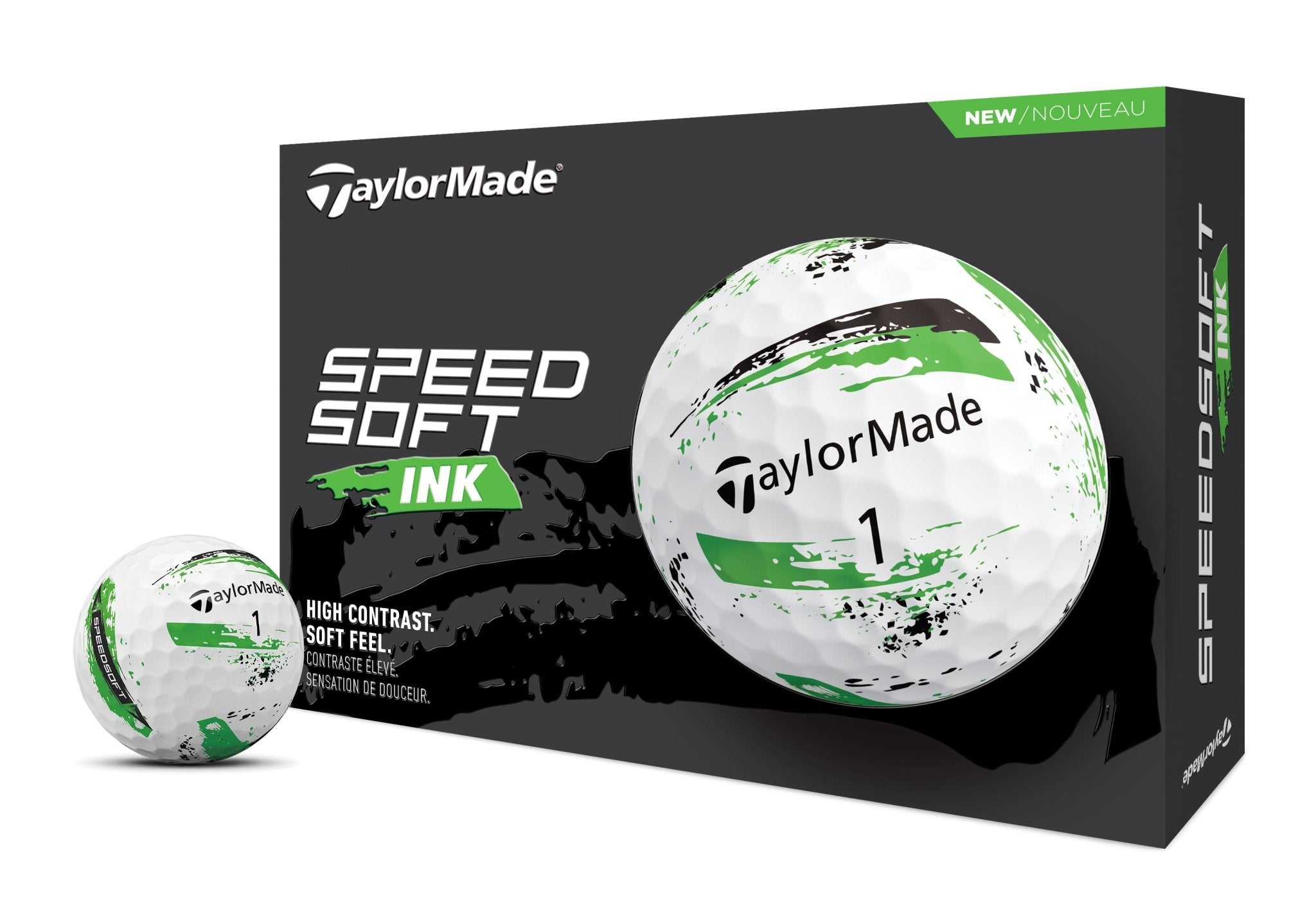 Balles de golf Taylormade - Speed soft Ink x12 Vert - Horslimits - balles de golf