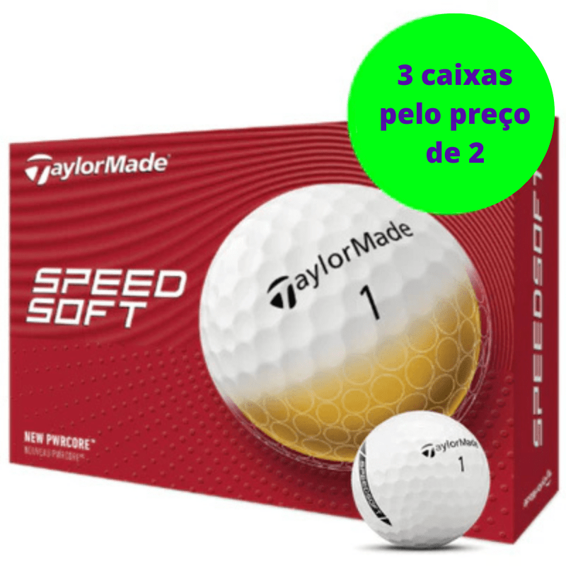 Balles de golf Taylormade - Speed soft x12 Blanc - Horslimits - balles de golf