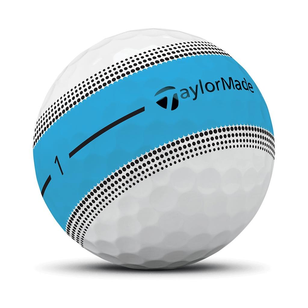Balles de golf Taylormade - Tour Response Stripe Neon x12 Bleu - Horslimits - balles de golf