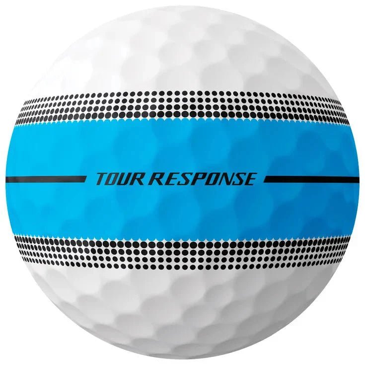 Balles de golf Taylormade - Tour Response Stripe Neon x12 Bleu PT - Horslimits - balles de golf