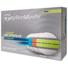 Charger l&#39;image dans la galerie, Balles de golf Taylormade - Tour Response Stripe Neon x12 Multicolore - Horslimits - balles de golf
